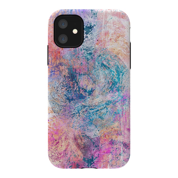iPhone 11 StrongFit Abstract Painting XI by Art Design Works
