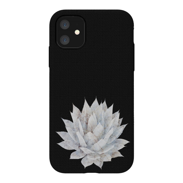 iPhone 11 StrongFit  Agave White Marble by amini54