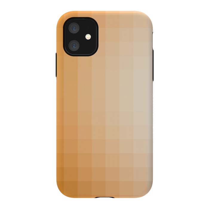 iPhone 11 StrongFit Gradient, Amber and White by amini54