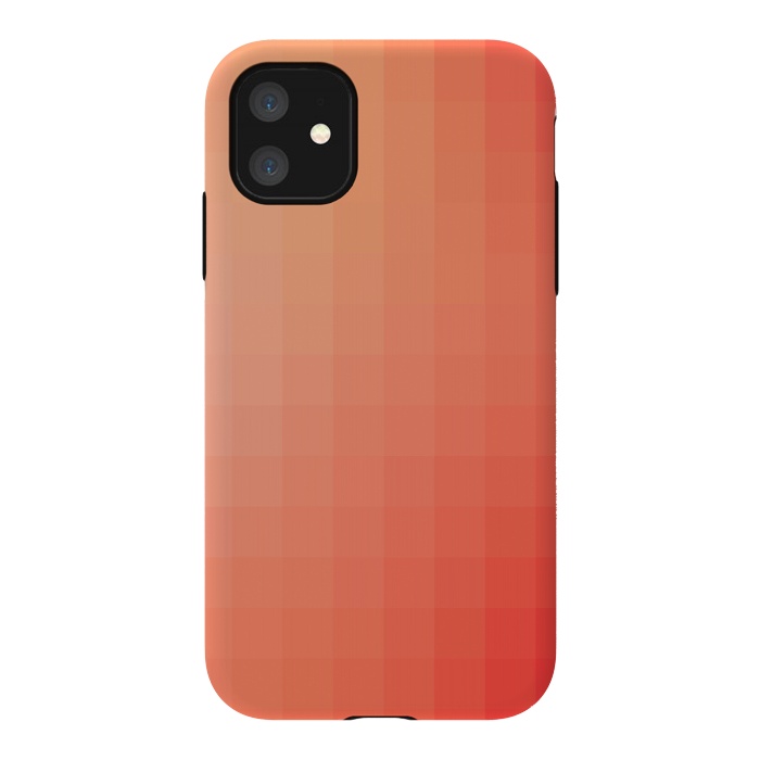 iPhone 11 StrongFit Gradient, Coral and Pink by amini54