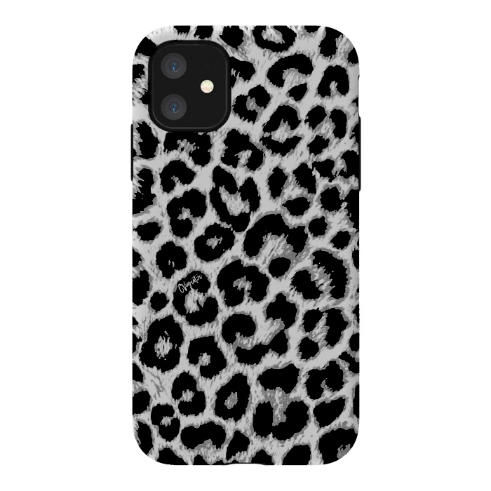 iPhone 11 StrongFit ReAL LeOparD B&W by ''CVogiatzi.