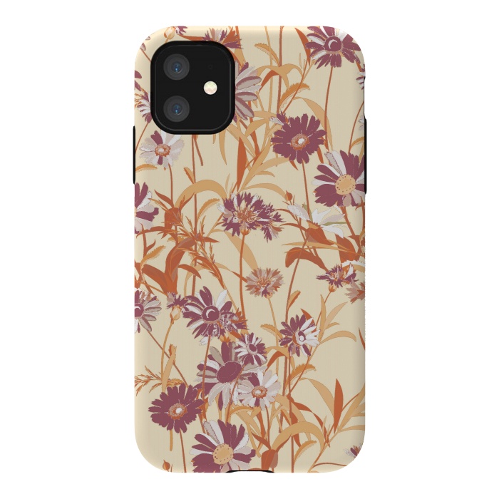 iPhone 11 StrongFit Bright wild flowers meadow by Oana 