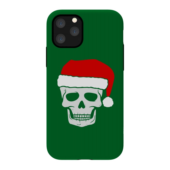 iPhone 11 Pro StrongFit Santa Skull by Dhruv Narelia