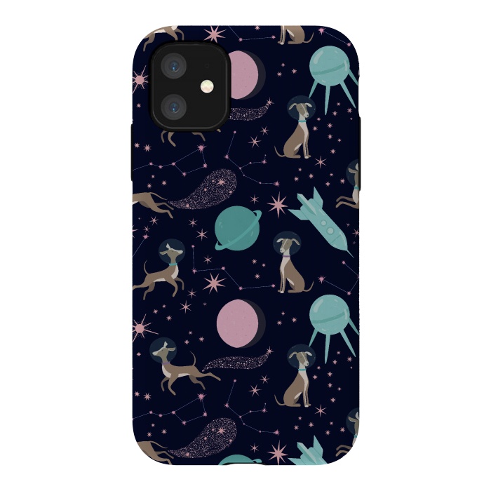 iPhone 11 StrongFit Dogs in Space  by  Utart