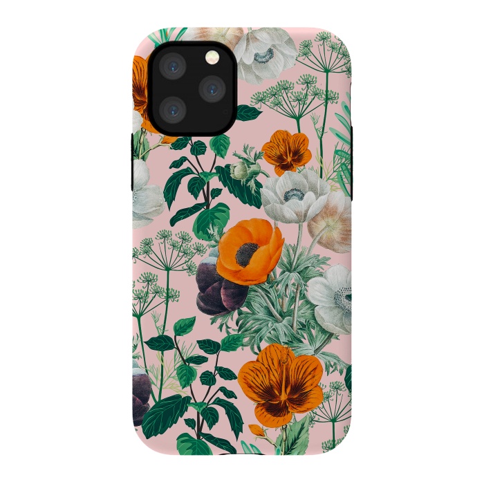iPhone 11 Pro StrongFit Wildflowers by Uma Prabhakar Gokhale