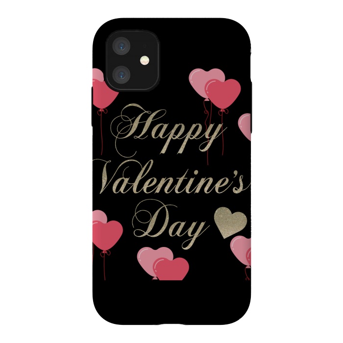 iPhone 11 StrongFit happy valentine's day by MALLIKA