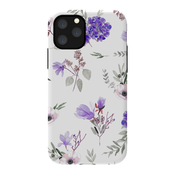 iPhone 11 Pro StrongFit Floral pattern by Anis Illustration