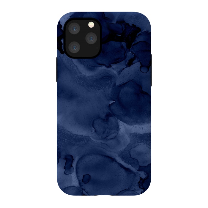 iPhone 11 Pro StrongFit Blue Ink Marble by  Utart