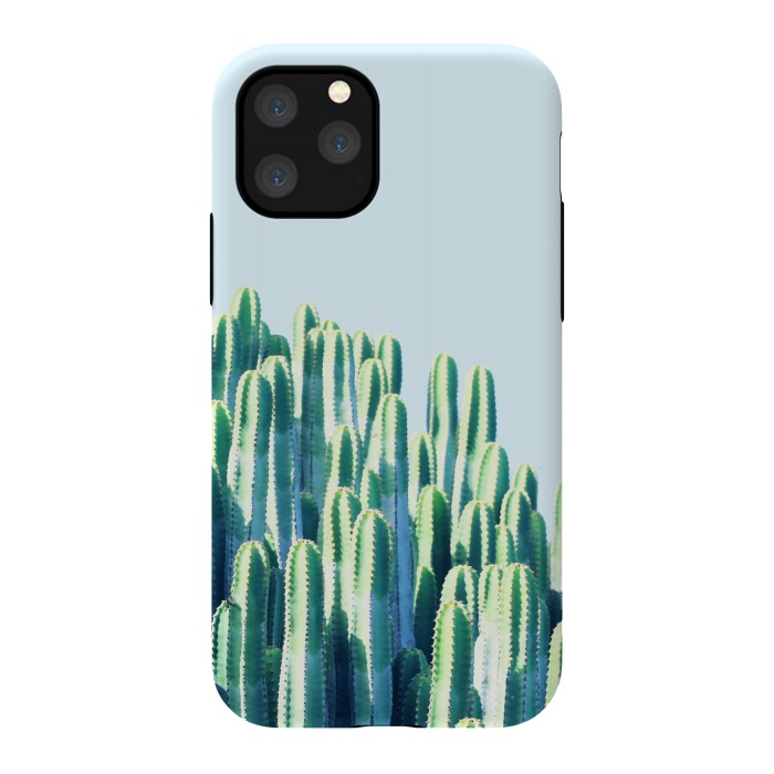 iPhone 11 Pro StrongFit Cactus by the Sea by Uma Prabhakar Gokhale