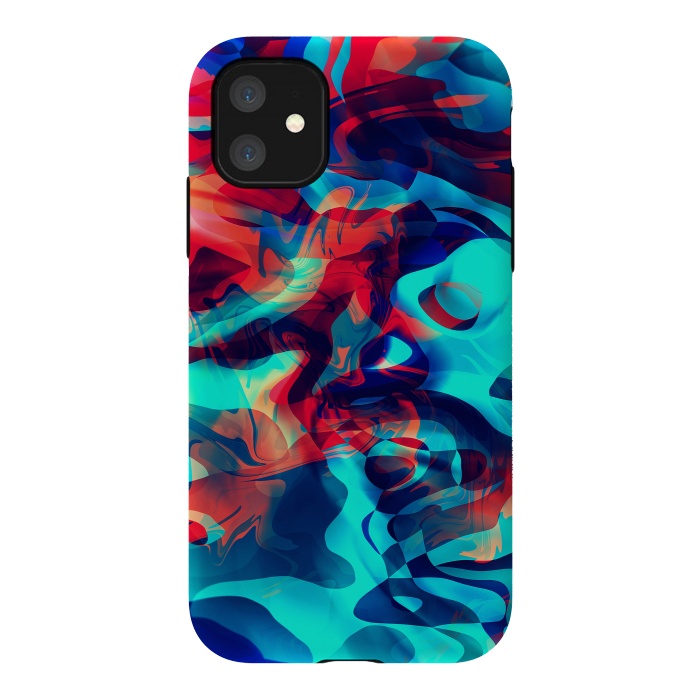 iPhone 11 StrongFit Vivid Abstraction I by Art Design Works