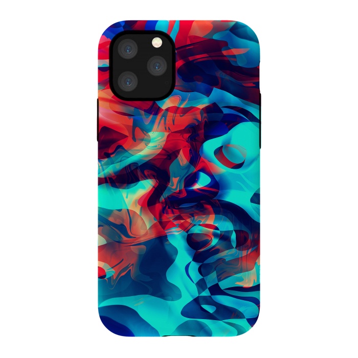iPhone 11 Pro StrongFit Vivid Abstraction I by Art Design Works