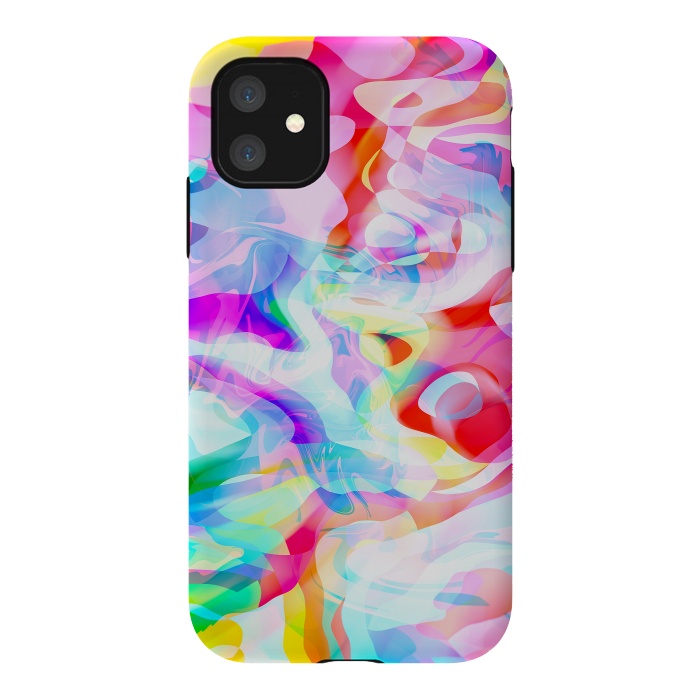 iPhone 11 StrongFit Vivid Abstraction II by Art Design Works