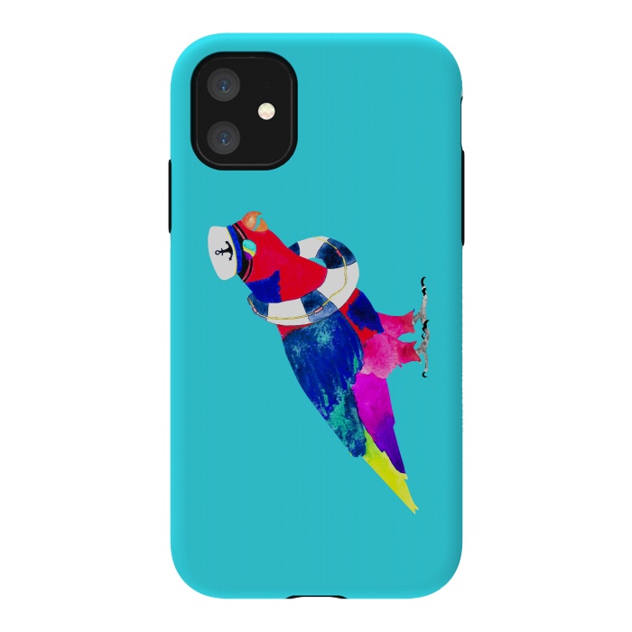 iPhone 11 StrongFit The Rogue sailor   by Amaya Brydon