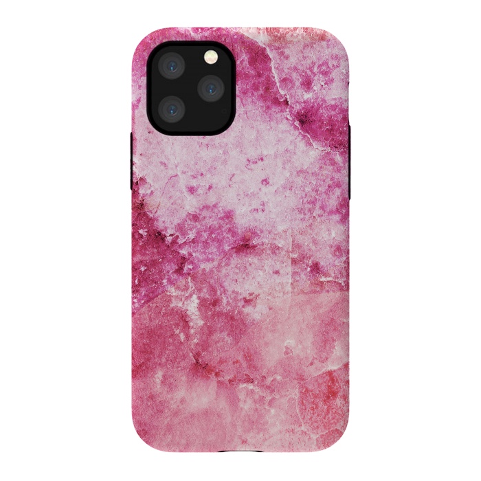 iPhone 11 Pro StrongFit Pink fuchsia elegant marble by Oana 