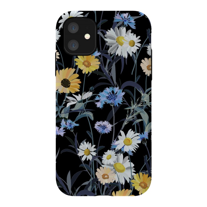 iPhone 11 StrongFit Daisy wild flower meadow by Oana 