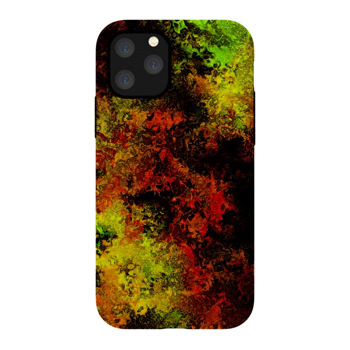 iPhone 11 Pro StrongFit Galaxy on Fire by Majoih