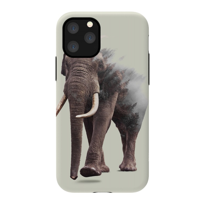 iPhone 11 Pro StrongFit Elephantastic by Uma Prabhakar Gokhale