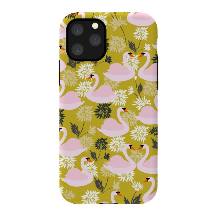 iPhone 11 Pro StrongFit Cute Swan by Karolina