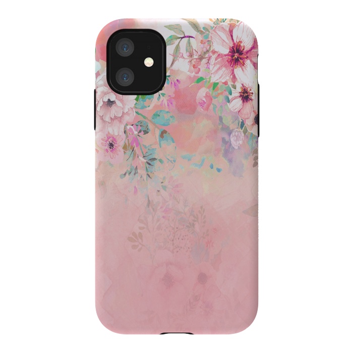 iPhone 11 StrongFit Botanical Fragrances in Blush Cloud-Ιmmersed by ''CVogiatzi.