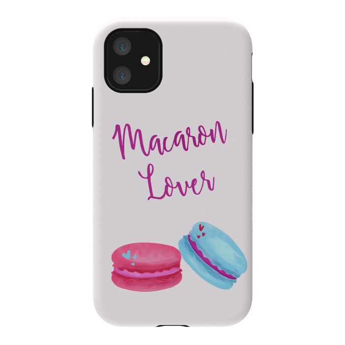 iPhone 11 StrongFit Macaron Lover by Mandy Porto
