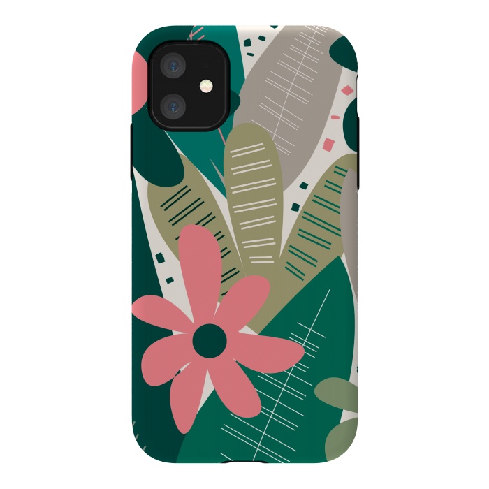iPhone 11 StrongFit Tropical cuteness by CocoDes