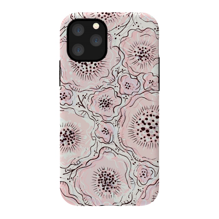 iPhone 11 Pro StrongFit Pretty in Pink by Rose Halsey