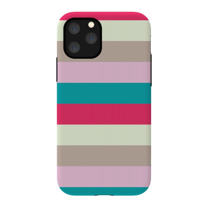 iPhone 11 Pro StrongFit Bold feminine stripes by Martina