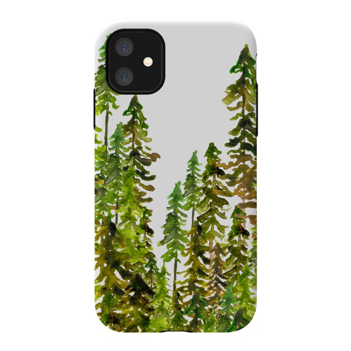 iPhone 11 StrongFit Dark Forest by Amaya Brydon