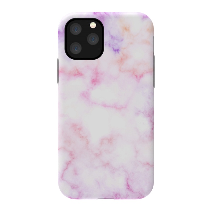 iPhone 11 Pro StrongFit Pink purple pastel elegant marble by Oana 