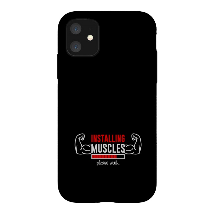 iPhone 11 StrongFit installing muscles  by TMSarts