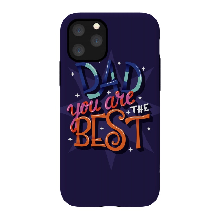 iPhone 11 Pro StrongFit Dad You Are The Best 03 by Jelena Obradovic