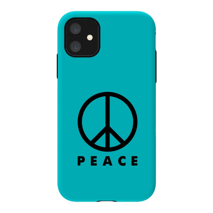 iPhone 11 StrongFit peace by TMSarts