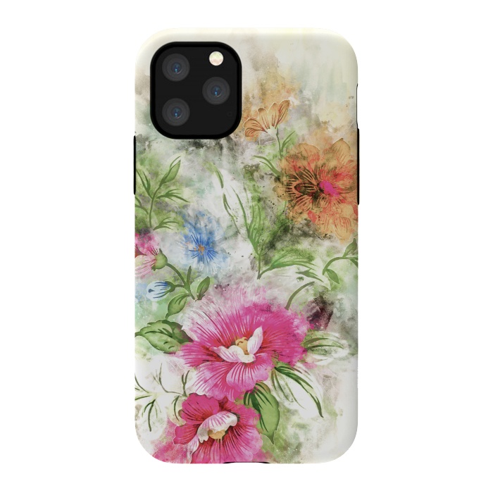 iPhone 11 Pro StrongFit Couple of Flowers by Creativeaxle