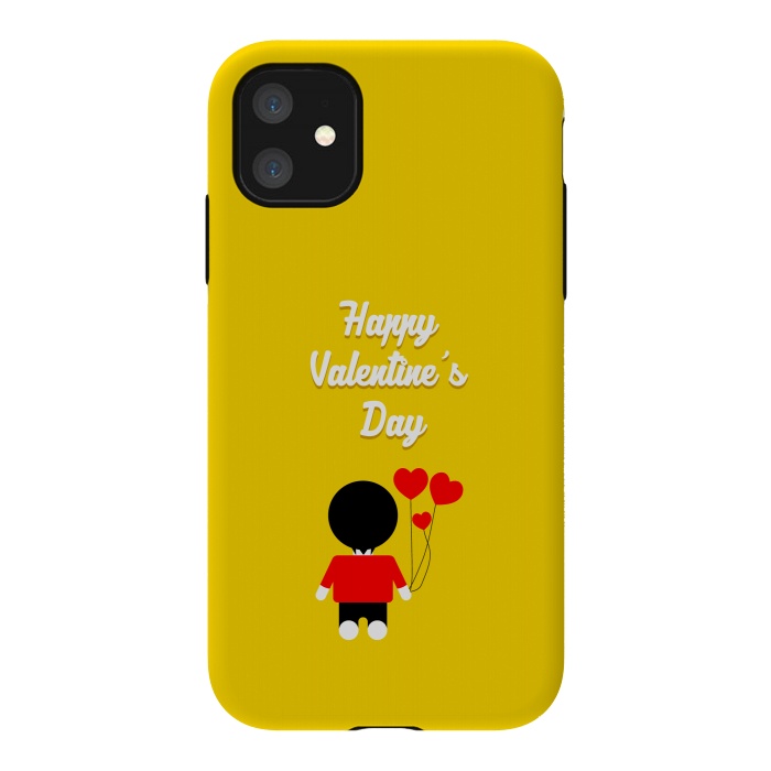 iPhone 11 StrongFit happy valentines day by TMSarts