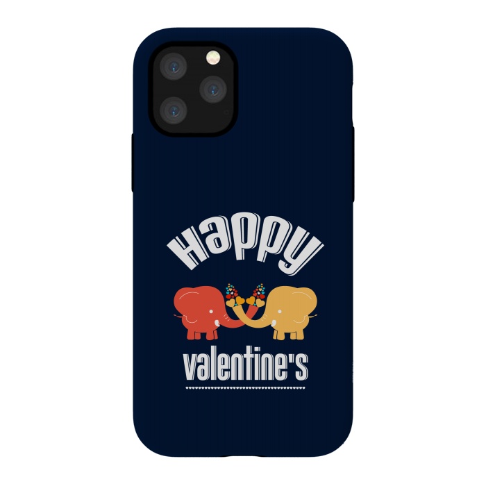 iPhone 11 Pro StrongFit two elephants valentines by TMSarts
