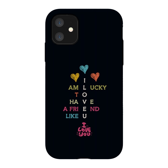 iPhone 11 StrongFit iloveu by TMSarts