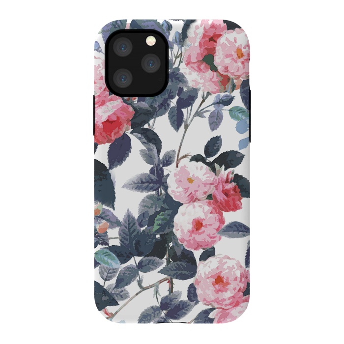 iPhone 11 Pro StrongFit Vintage romantic roses by Oana 
