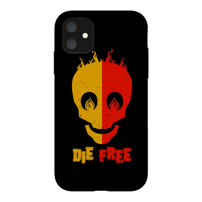 iPhone 11 StrongFit die free skull by TMSarts