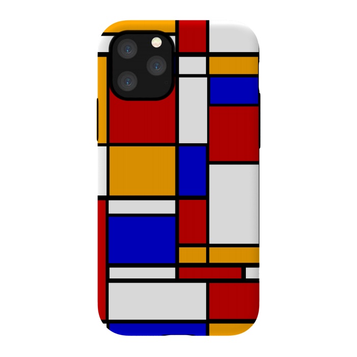 iPhone 11 Pro StrongFit modern geometric shapes  by TMSarts