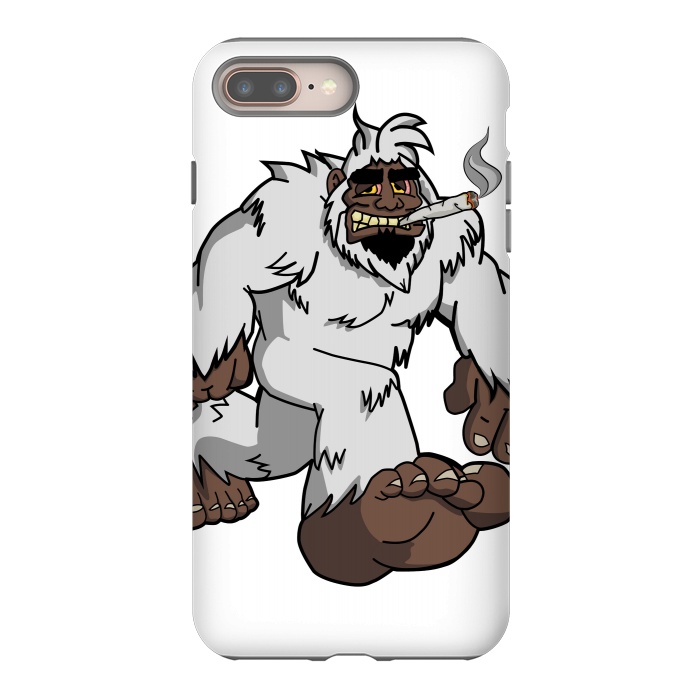 iPhone 7 plus StrongFit Chillin' Yeti by Area51 Designs