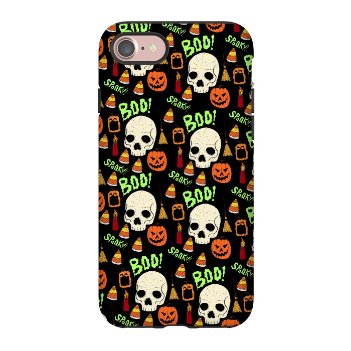iPhone 7 StrongFit Halloween pattern by Steve Wade (Swade)