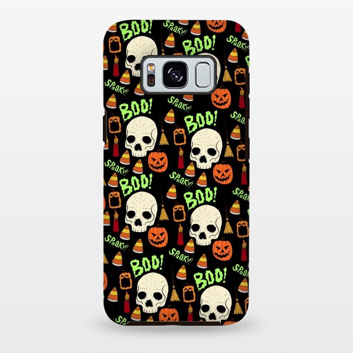 Galaxy S8 plus StrongFit Halloween pattern by Steve Wade (Swade)