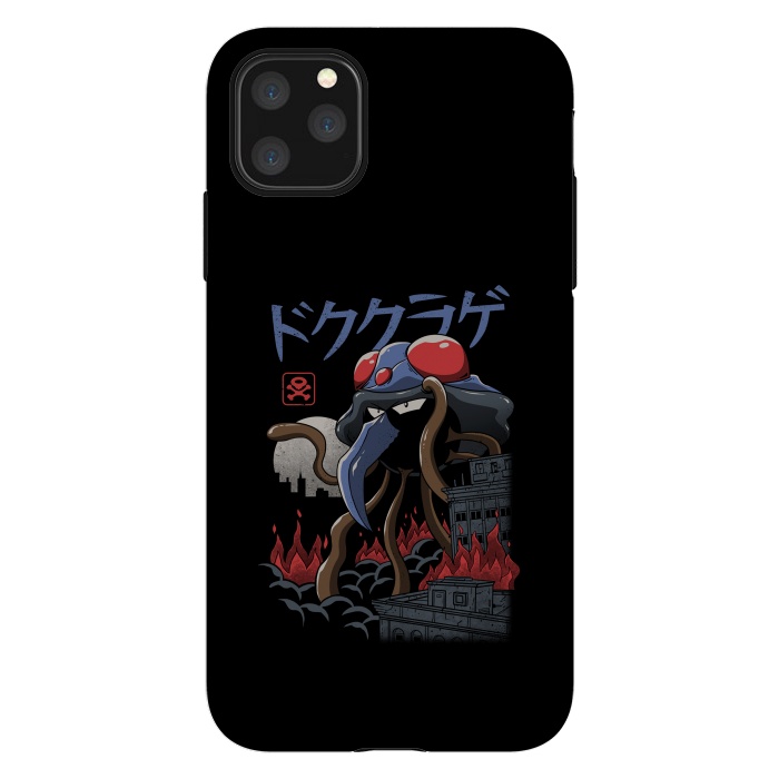 iPhone 11 Pro Max StrongFit Poison Kaiju by Vincent Patrick Trinidad