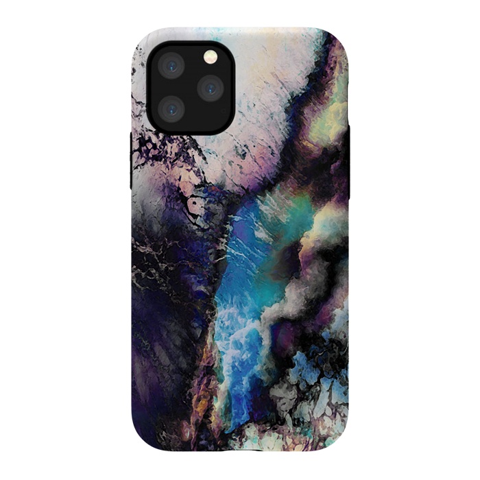 iPhone 11 Pro StrongFit Abstract marble art by Oana 