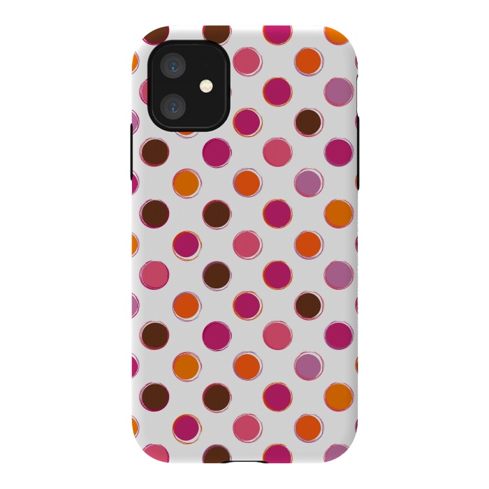 iPhone 11 StrongFit Colorful Confetti by Allgirls Studio