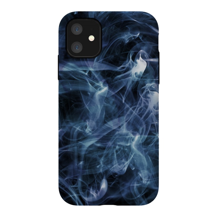 iPhone 11 StrongFit Modern Smoke Marble by Ninola Design