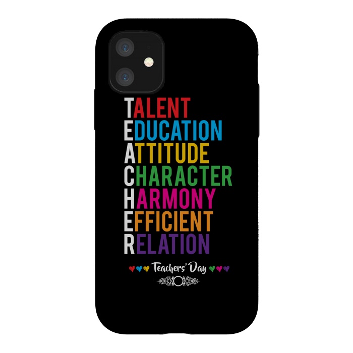 iPhone 11 StrongFit teacher by TMSarts