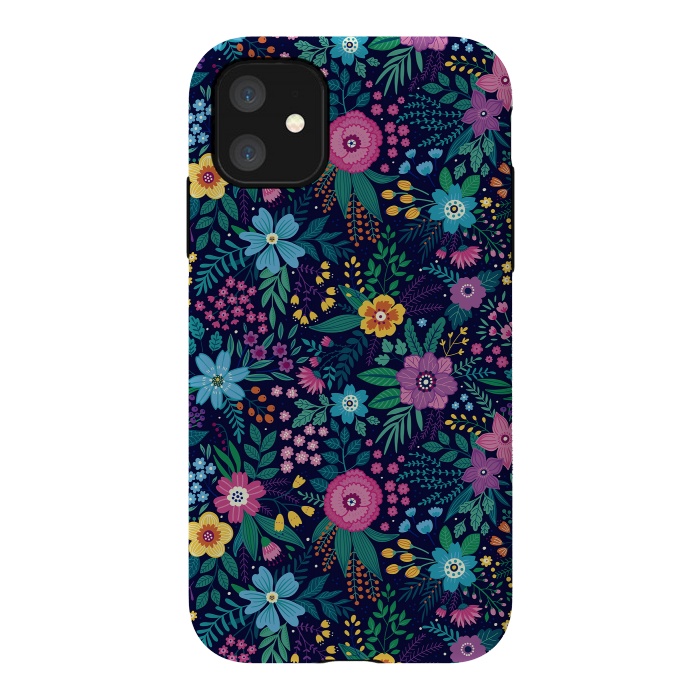 iPhone 11 StrongFit Floral Design Pattern by ArtsCase