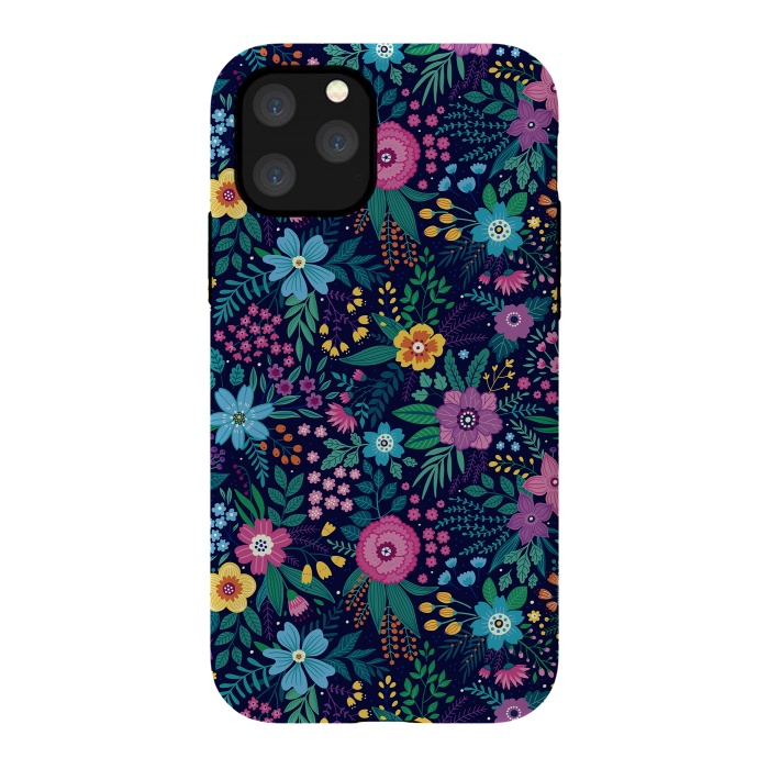 iPhone 11 Pro StrongFit Floral Design Pattern by ArtsCase
