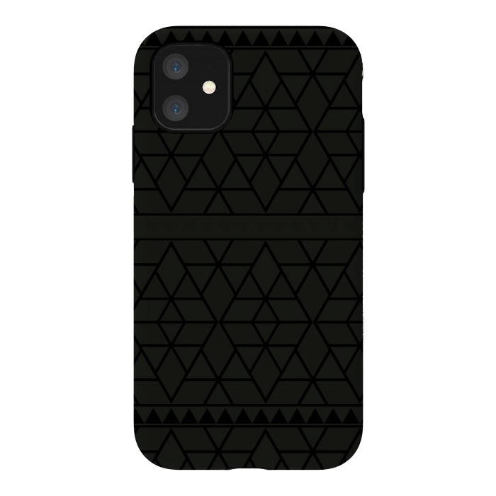 iPhone 11 StrongFit dark triangle by TMSarts